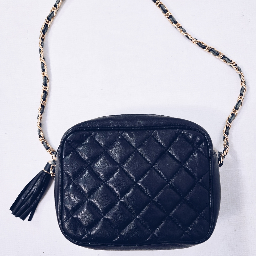 Leather Quilted Mini Bag - Picture 7 of 15